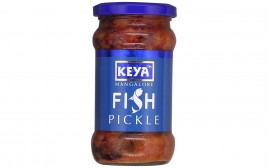 Keya Mangalore Fish Pickle  Glass Jar  270 grams